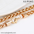 64024- Xuping Best qualité alliage lourd jewellri bracelet collier ensemble